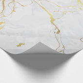 Marmoriert mit Goldkörnern Geschenkpapier (Ecke)