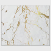 Marmoriert mit Goldkörnern Geschenkpapier (Flach)