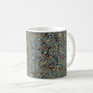 Marmorierte abstrakte Malerei Kaffeetasse