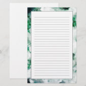 Marmorierte Quarztextur Briefpapier (Vorne/Hinten)