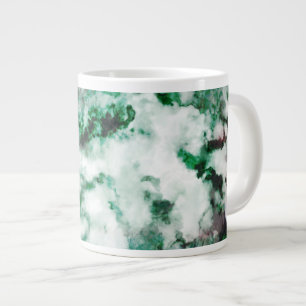 Marmorierte Quarztextur Jumbo-Tasse