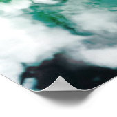 Marmorierte Quarztextur Poster (Ecke)
