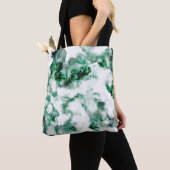 Marmorierte Quarztextur Tasche (Von Nahem)