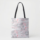 Marmorierter Hintergrund Abstrakte Kunst Leinwand Tasche (Vorderseite)