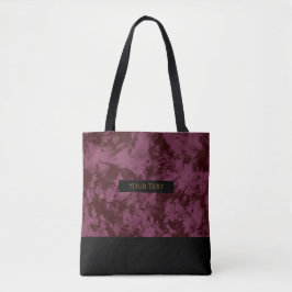 Marmoriertes Burgund | Schicker Feiertags-Tote Tasche