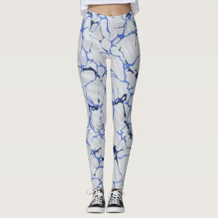Marmoriertes Muster-1Leggings Leggings