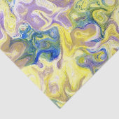 marmoriertes Osterpapier Seidenpapier (Ausschnitt)