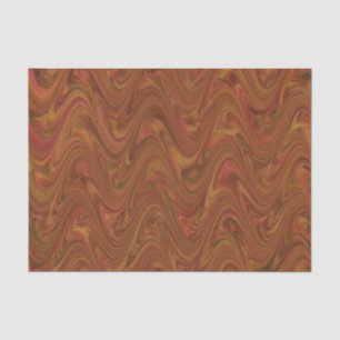Marmorierung Braun Orange Grün Muster Seidenpapier