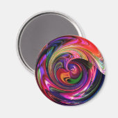 marmorisiert magnet (Vorderseite/Rückseite)