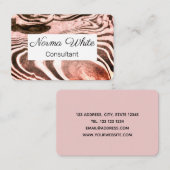 Marmorkarte Visitenkarte (Vorne/Hinten)