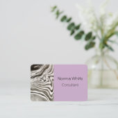 Marmorkarte Visitenkarte (Stehend Vorderseite)