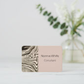 Marmorkarte Visitenkarte (Stehend Vorderseite)