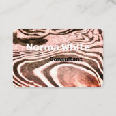 Marmorkarte Visitenkarte (Vorderseite)