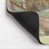 Marmorkatze, Felis marmorata Mousepad (Ecke)