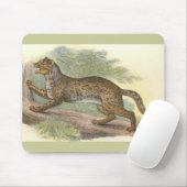 Marmorkatze, Felis marmorata Mousepad (Mit Mouse)