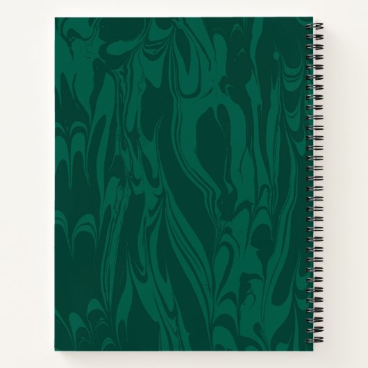 Marmorkiefern Notizblock (Rückseite)