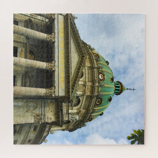 Marmorkirche Frederiks Kirke Kopenhagen Puzzle (Horizontal)