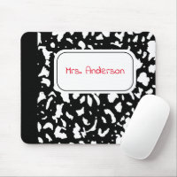 Marmorkomposition Notebook Personalisiert