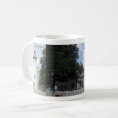 Marmorkopf-Leuchtturm-Tasse Kaffeetasse (Vorderseite Links)