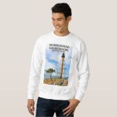 MarmorkopfLeuchtturm, Massachusetts Sweatshirt (Vorne ganz)