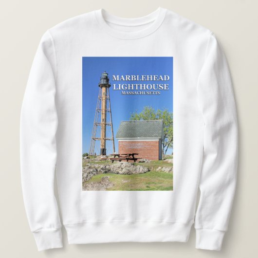 MarmorkopfLeuchtturm, Massachusetts Sweatshirt (Design vorne)