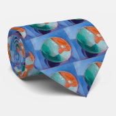 MarmorKrawatte (Stechpalme) Krawatte (Gerollt)