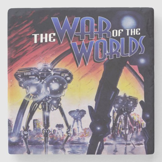 Marmorkrieg in der Welt - Untersetzer (Vorderseite)