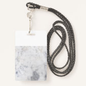 Marmorlandschaft Ausweis (Rückseite mit Schlüsselband)