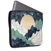 Marmorlandschaft Laptopschutzhülle (Vorne Rechts)