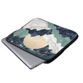 Marmorlandschaft Laptopschutzhülle (Vorne Knopf)