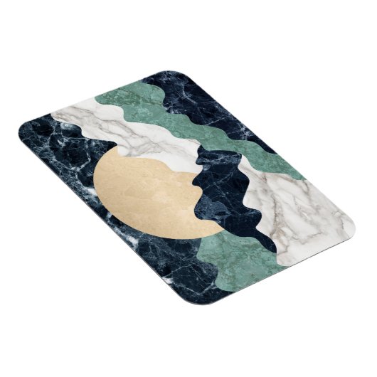 Marmorlandschaft Magnet (Rechte Seite)