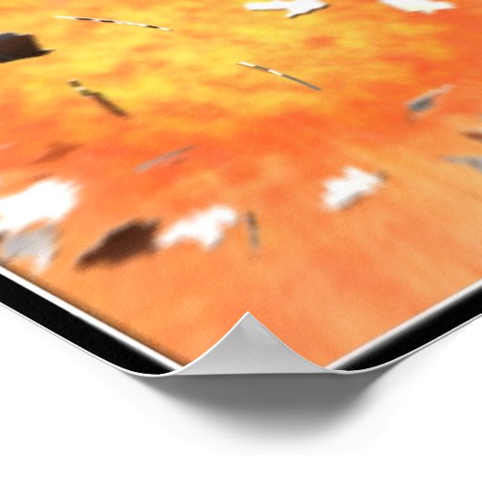 Marmorleben Poster (Ecke)