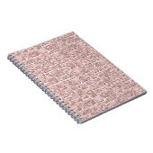 Marmorloft # loft #marmor #pink notizblock (Rechte Seite)