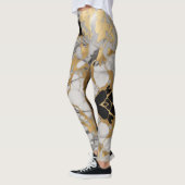 "Marmormajestät - Opulente Frauen Leggings (Links)