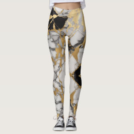 "Marmormajestät - Opulente Frauen Leggings