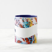 Marmormarmor personalisierte Kaffeemaschine Tasse (Zentrum)