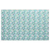 Marmormeerjungfraufischskalamuster mit stoff (Yard (91,4 cm))