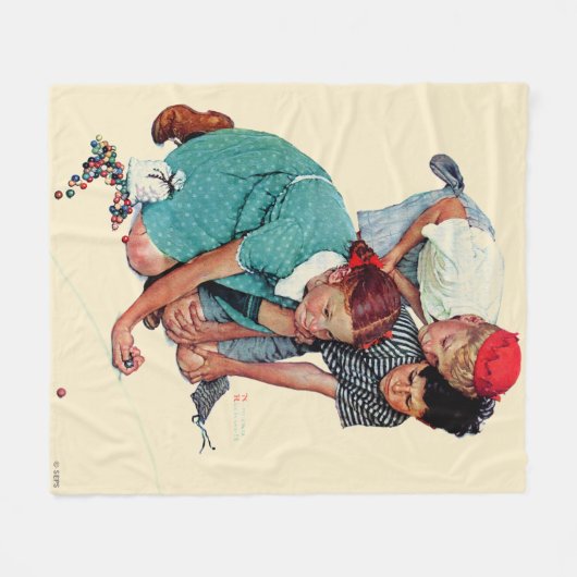 Marmormeister Fleecedecke (Vorderseite (Horizontal))