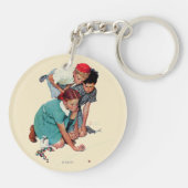 Marmormeister Schlüsselanhänger (Rückseite)