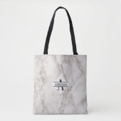 MarmorMONOGRAM Grau Tasche - Jede Anlässe nach Maß (Vorderseite)