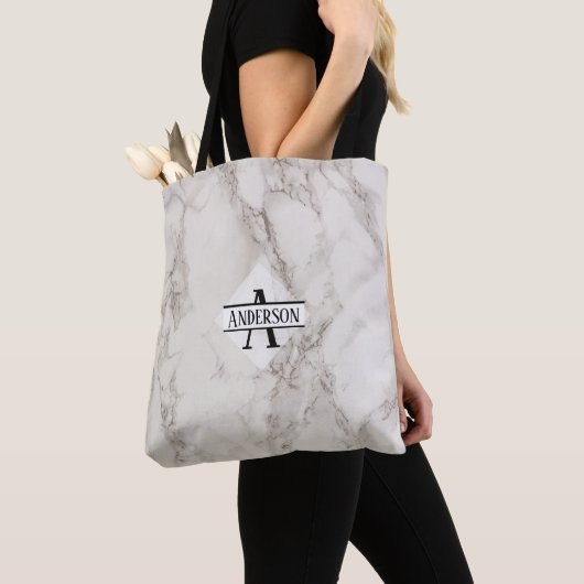 MarmorMONOGRAM Grau Tasche - Jede Anlässe nach Maß (Von Nahem)