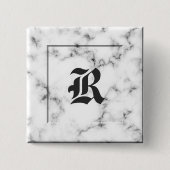 Marmormonogramm Button (Vorderseite)