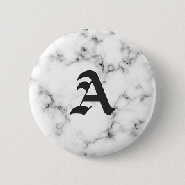 Marmormonogramm Button