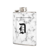 Marmormonogramm Flachmann (Links)