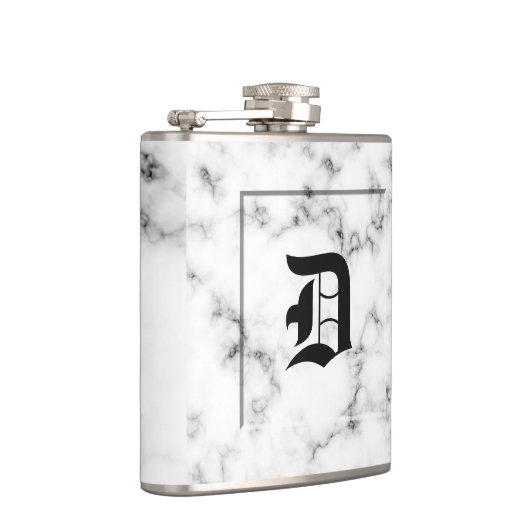 Marmormonogramm Flachmann (Rechts)