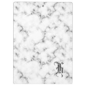 Marmormonogramm Klemmbrett (Rückseite)