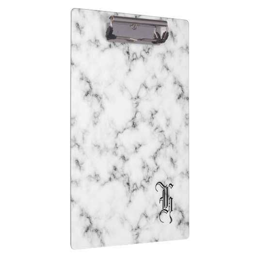 Marmormonogramm Klemmbrett (Rechts)