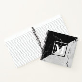 Marmormonogramm Notizblock (Innenseite)