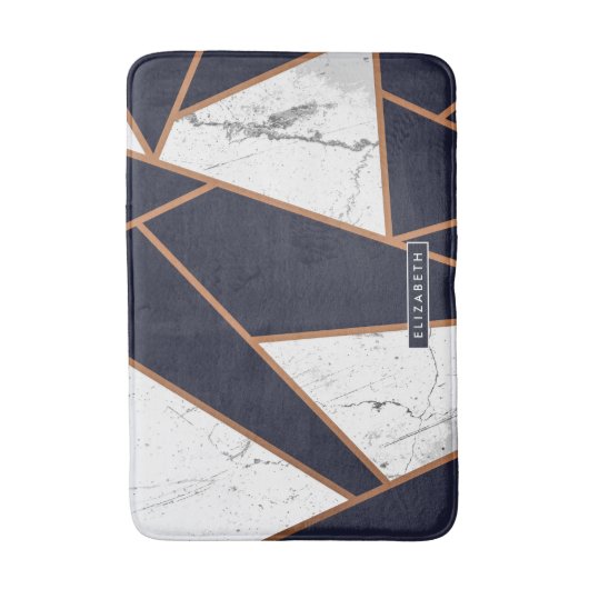 Marmormosaik Badematte (Vorderseite Vertikal)