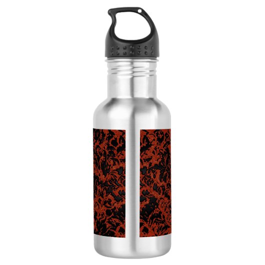 Marmormuster Edelstahlflasche (Rückseite)